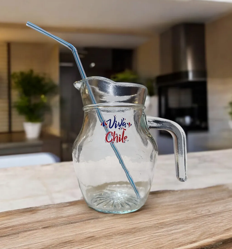 SET CON 6 VASOS LORITO PARA TERREMOTO ¡ REMATE ULTIMAS UNIDADES! - Imagen 2