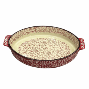 BANDEJA OVALADA CERAMICA 30 CM
