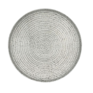 PLATO DE FONDO PLANO GRANITO 27CM