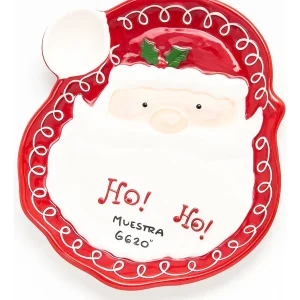 PLATO DE NAVIDAD PARA DULCES/ GALLETAS 29CM