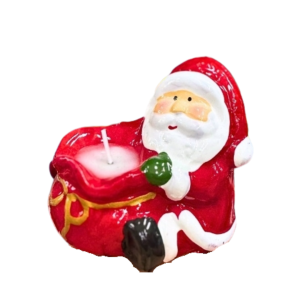 VELA NAVIDEÑA DECORATIVA