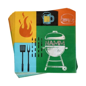 SERVILLETA DE PAPEL PARA PARRILLA 24 UNIDADES