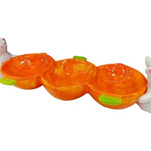 FUENTE DE ZANAHORIA CON CONEJO 41CM