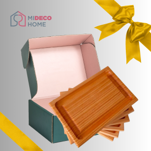 KIT PLATOS PARRILLEROS DE MADERA PARA REGALO