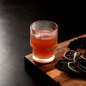 SET 6 VASOS BAJOS LÍNEA AESTHETIC 200CC