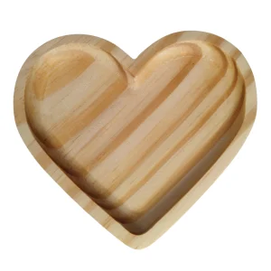 PLATO CORAZÓN ENTRADA/POSTRE 24X21CM ¡OFERTA CYBER!