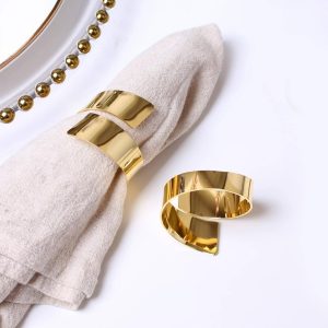 SET CON 4 PORTA SERVILLETA MINIMALISTA