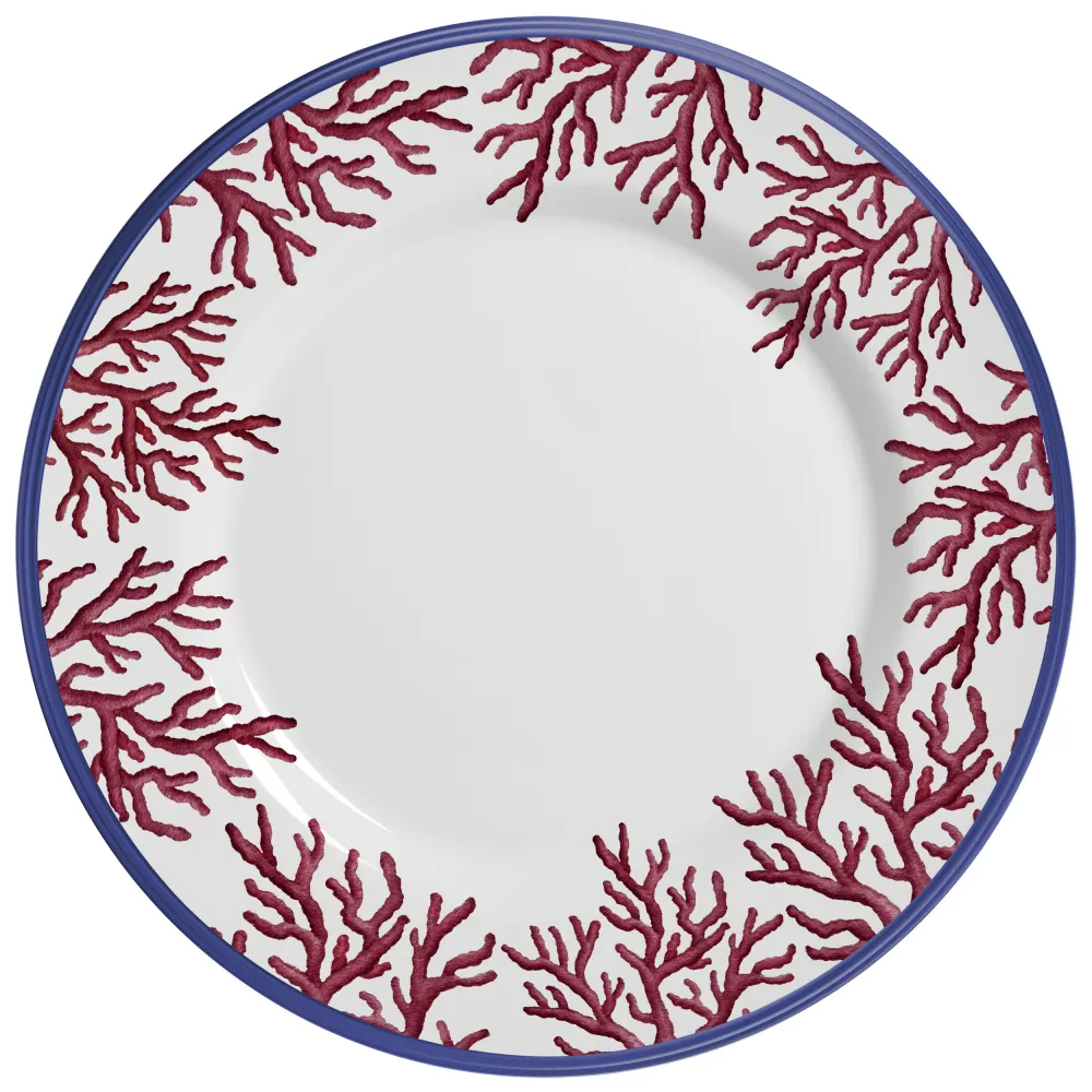 SET 18 PIEZAS VAJILLA CORAL GLABES ROJO PARA 6 PERSONAS ¡SALE DÍA DEL PADRE! - Imagen 2