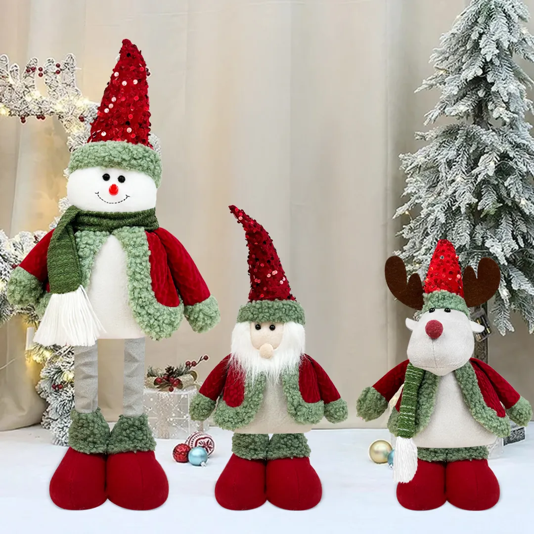 MUÑECO RENO PATAS LARGAS 60CM NAVIDAD - Imagen 3