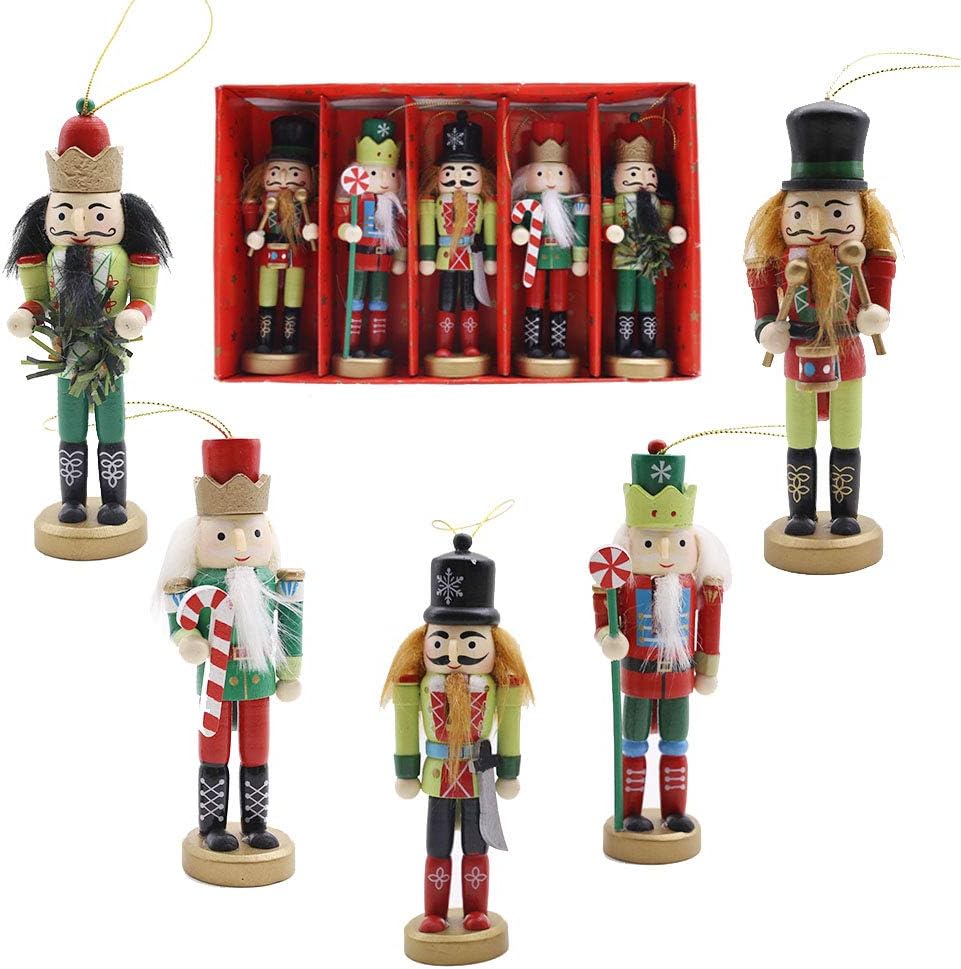 CASCANUECES 4 PIEZAS ADORNO NAVIDEÑO ¡REMATE NAVIDAD! - Imagen 4