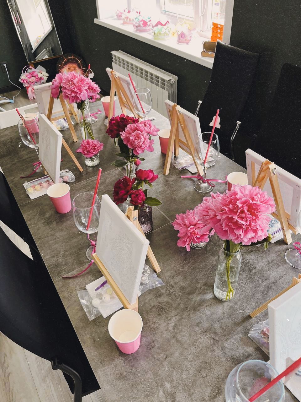 CAJA DE PINTURA GALENTINES 2 PERSONAS ¡DÍA DEL AMOR! - Imagen 4
