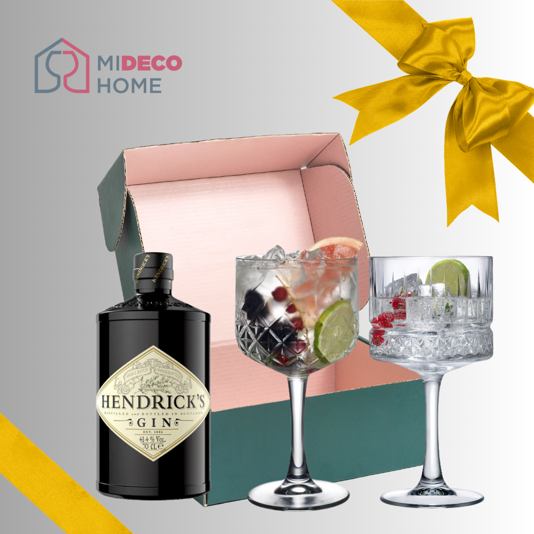 KIT DRINK REGALO GIN + COPAS