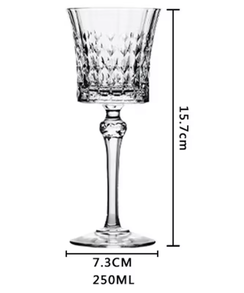 SET 6 COPAS DIVINE PARA VINO 270CC - Imagen 2