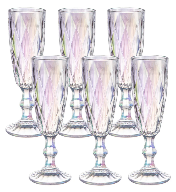 SET 6 COPAS PARA ESPUMANTE TORNASOL