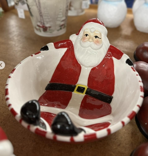 POCILLO DE CERAMICA PASCUERO SANTA CLAUS - Imagen 2
