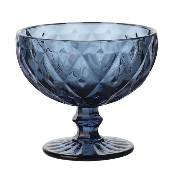 SET 6 COPAS PARA POSTRE DIAMOND AZUL 400CC - Imagen 4