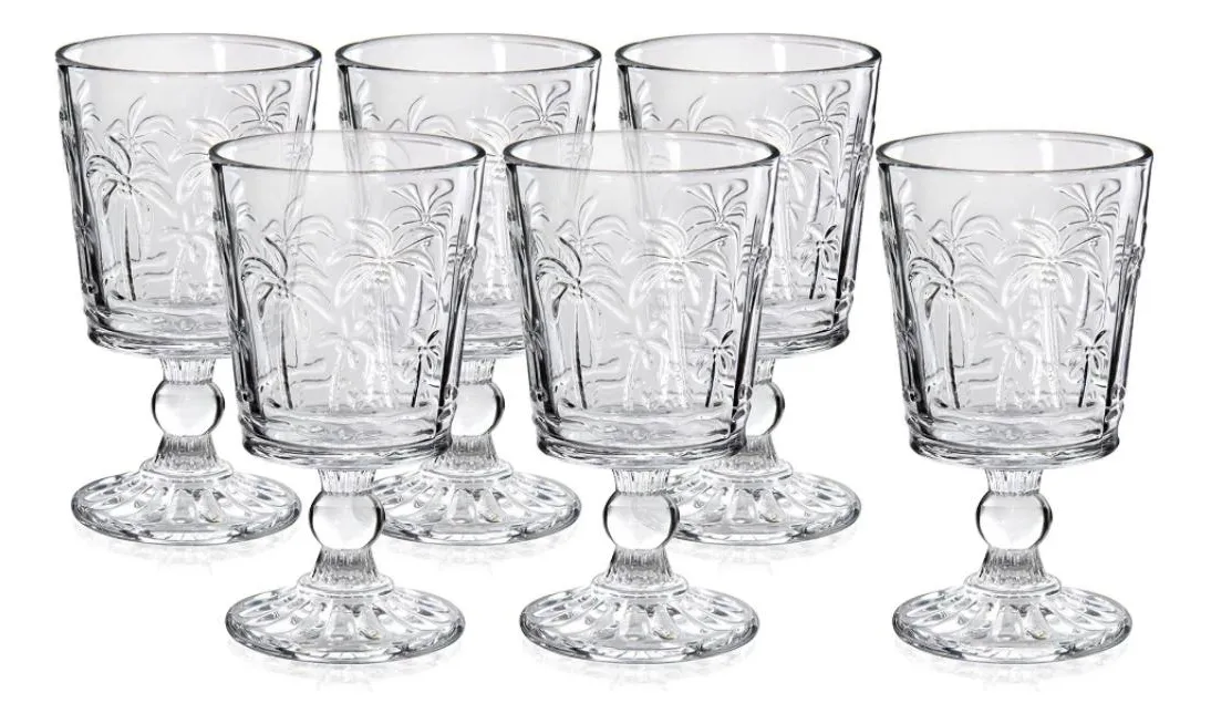 SET DE COPAS TROPICAL 260ML