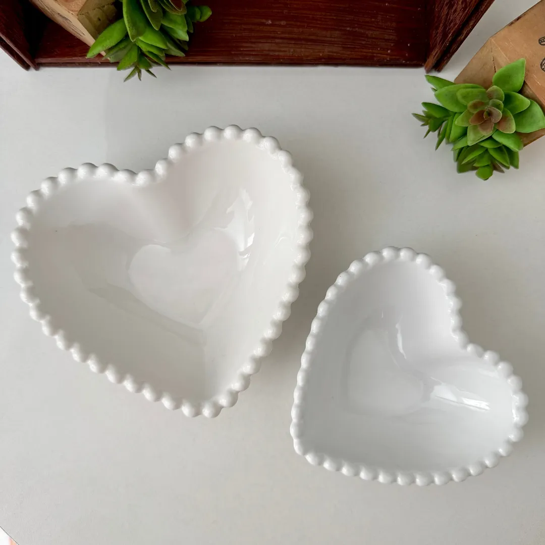 SALSERO DE CERAMICA CORAZÓN PEQUEÑO !OFERTA CYBER! - Imagen 5
