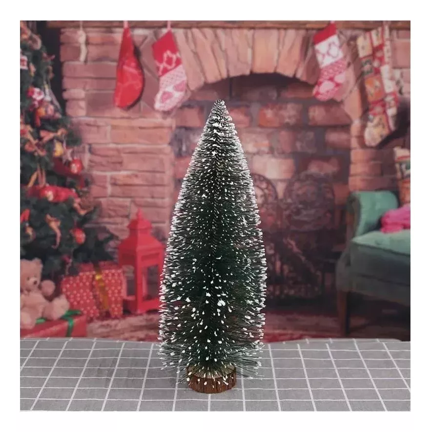 SET 3 MINI ÁRBOLES DECORATIVAS NAVIDAD 17CM - Imagen 3