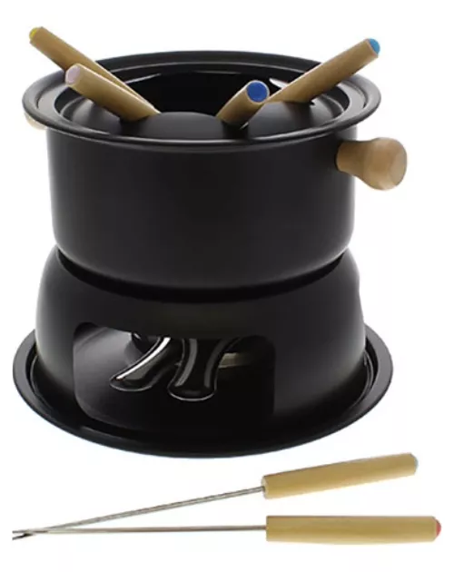 OLLA PARA FONDUE DE ACERO CON PINCHOS - Imagen 2