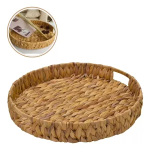 BANDEJA DE FIBRA NATURAL 27CM