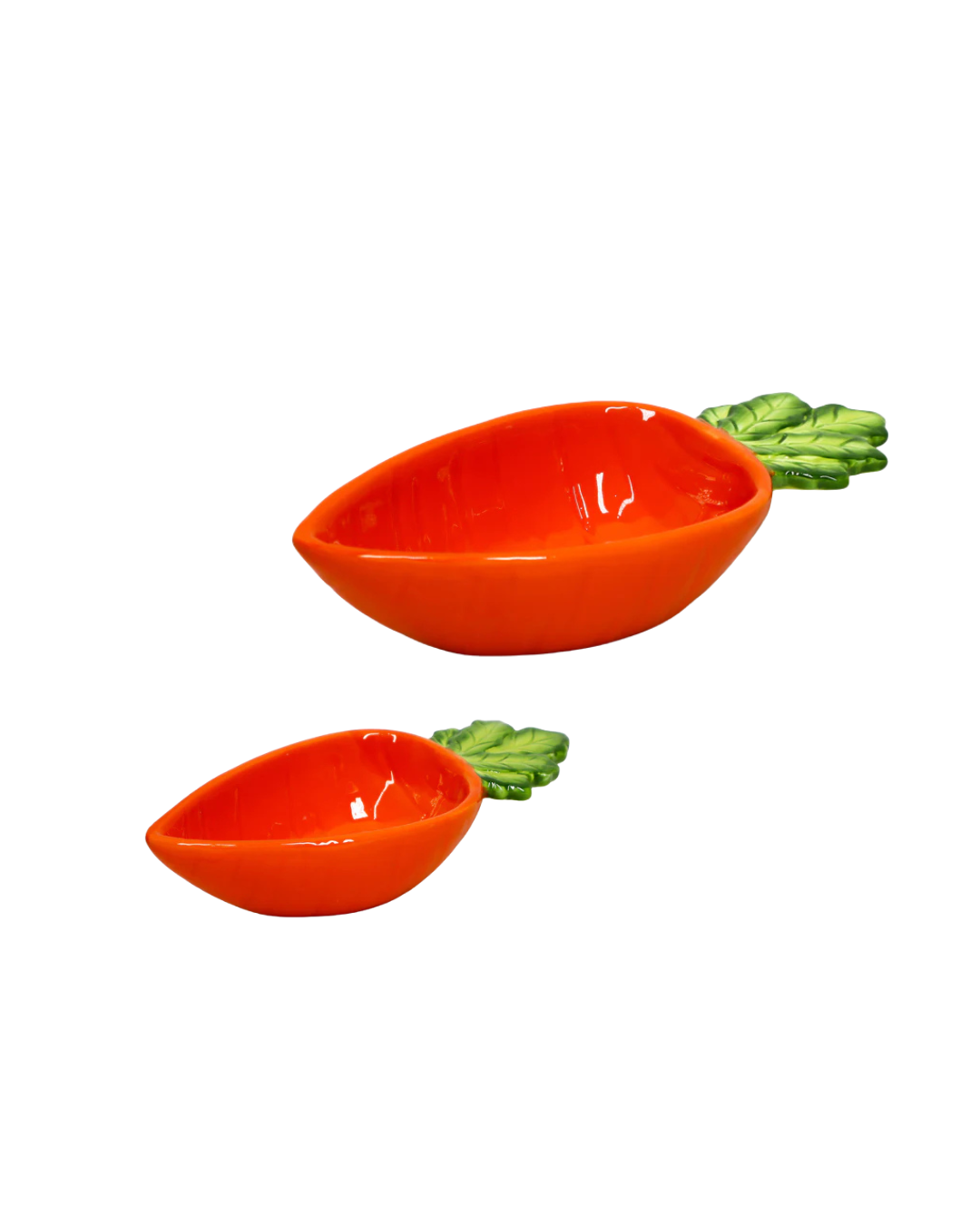 SET 2 FUENTES ZANAHORIA DE PASCUA CERAMICA 17CM ¡OFERTA CYBER!
