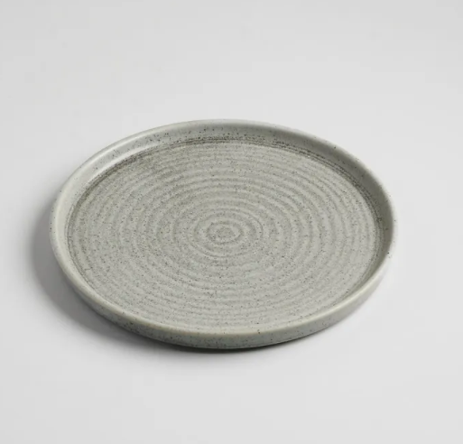 PLATO DE FONDO PLANO GRANITO 27CM - Imagen 4