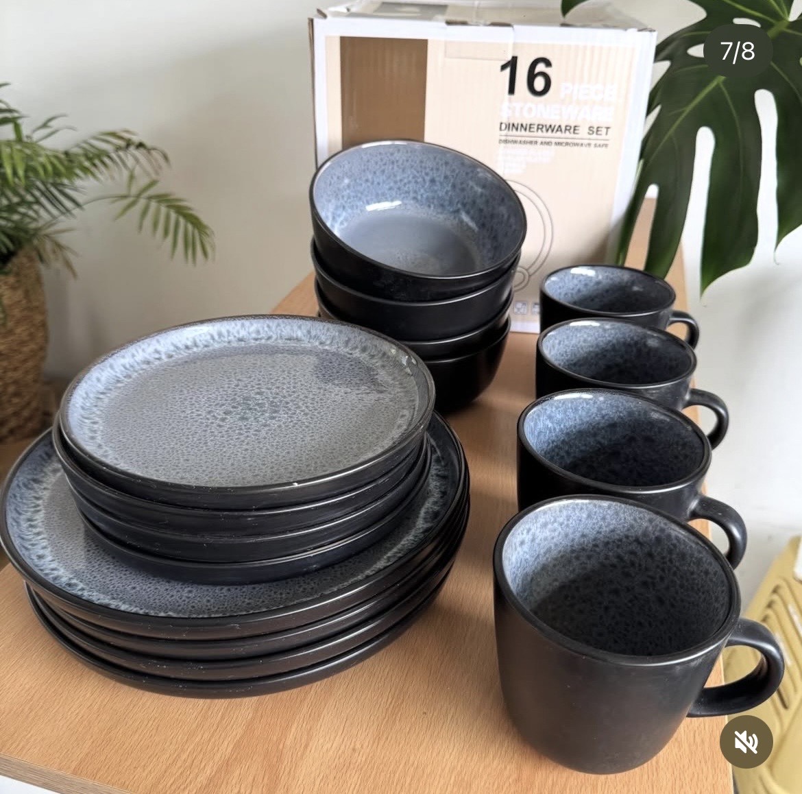 SET VAJILLA 16 PIEZAS OCEANO ¡OFERTA CYBER! - Imagen 4