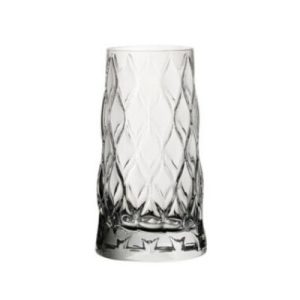 SET CON 6 VASOS VIDRIO ALTO WAVES 380CC ¡OFERTA CYBER!