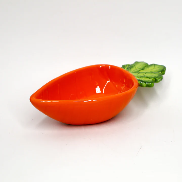 SET 2 FUENTES ZANAHORIA DE PASCUA CERAMICA 17CM ¡OFERTA CYBER! - Imagen 3