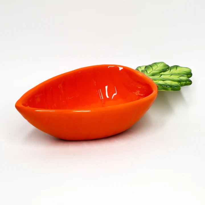 SET 2 FUENTES ZANAHORIA DE PASCUA CERAMICA 17CM ¡OFERTA CYBER! - Imagen 2