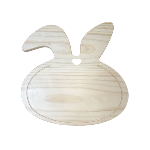 TABLA DE MADERA FORMATO CONEJO 30CM