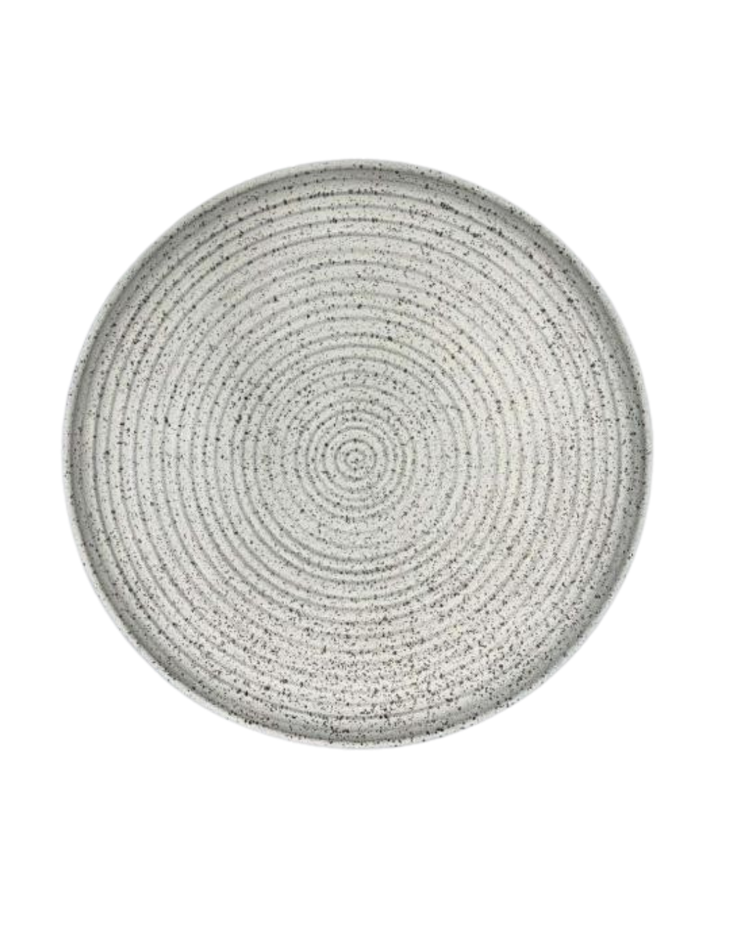 PLATO DE FONDO PLANO GRANITO 27CM