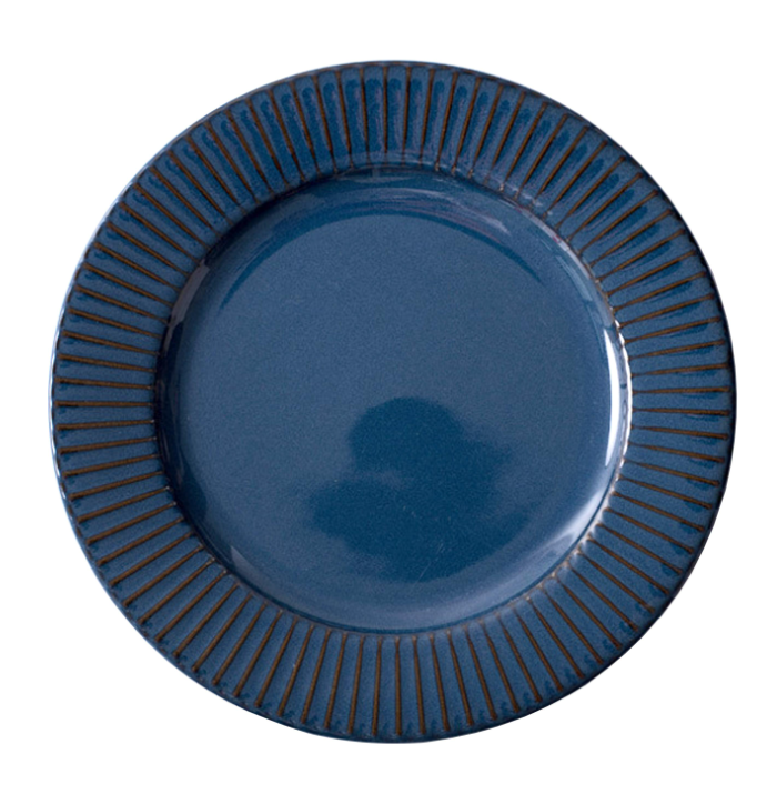 PLATO LLANO DE FONDO AZUL 27CM ¡OFERTA CYBER!