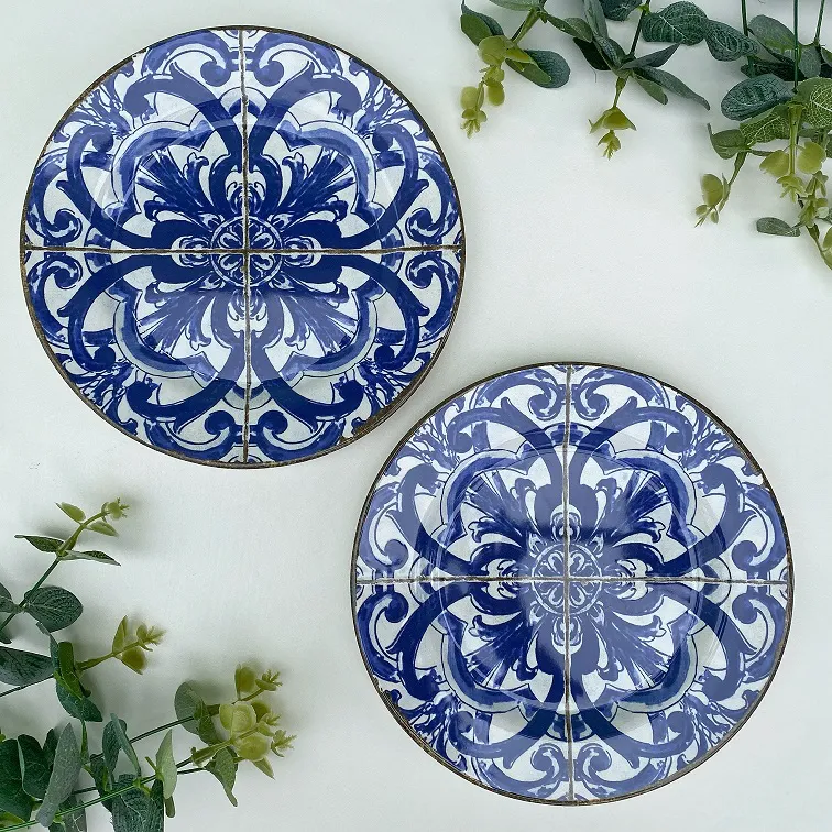SET 6 PLATOS RASOS ENTRADA/POSTRE COIMBRA 19CM ¡WINTER SALE! - Imagen 2