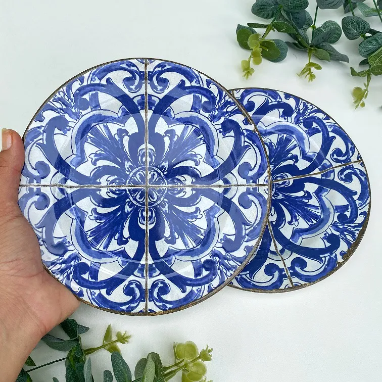 SET 6 PLATOS RASOS ENTRADA/POSTRE COIMBRA 19CM ¡WINTER SALE! - Imagen 3