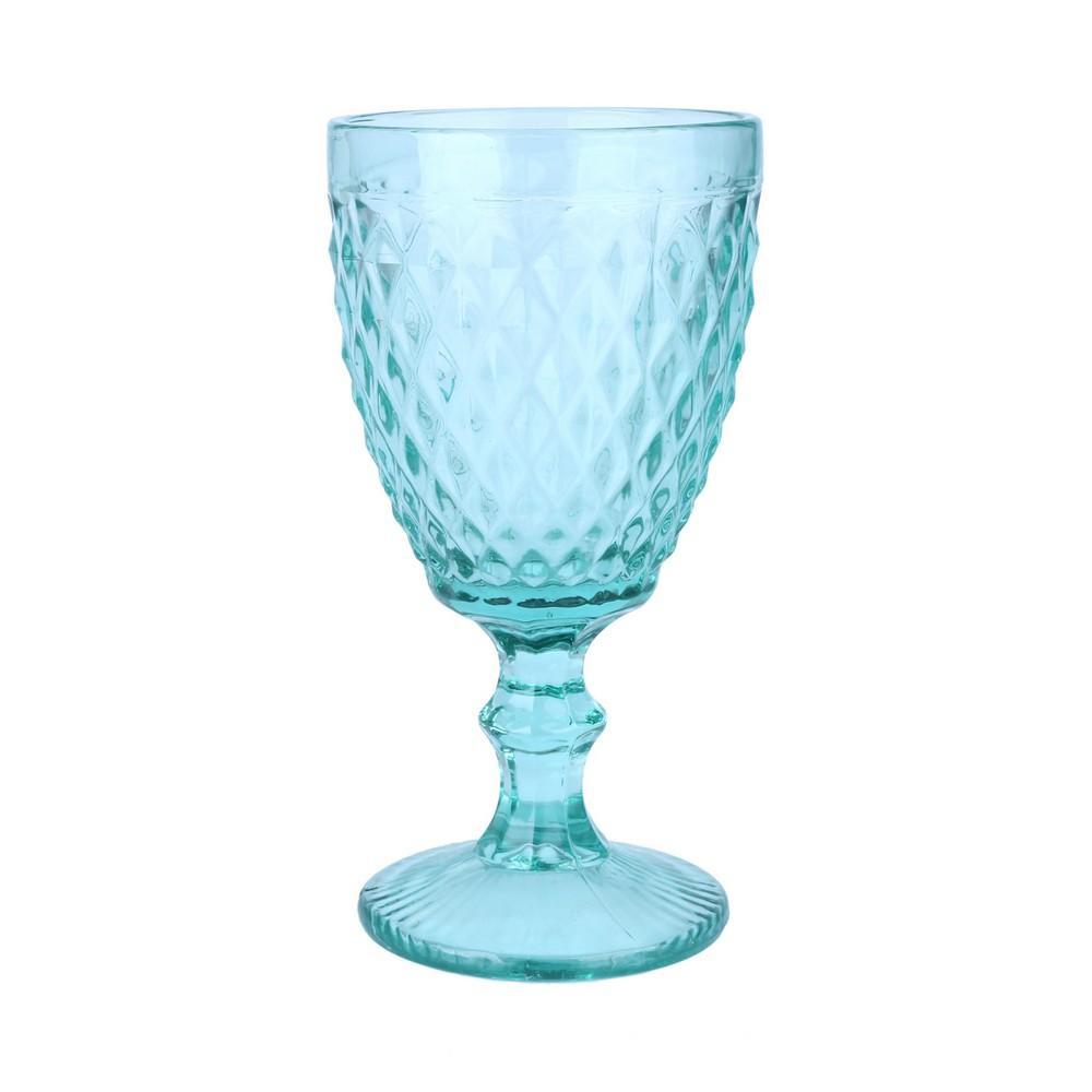 SET 6 COPAS DE COLORES CELESTE 310CC - Imagen 2