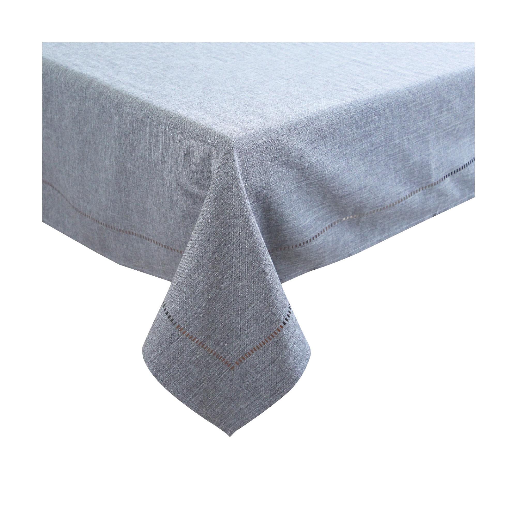 MANTEL AJOUR RECTANGULAR COLOR GRIS PLATA