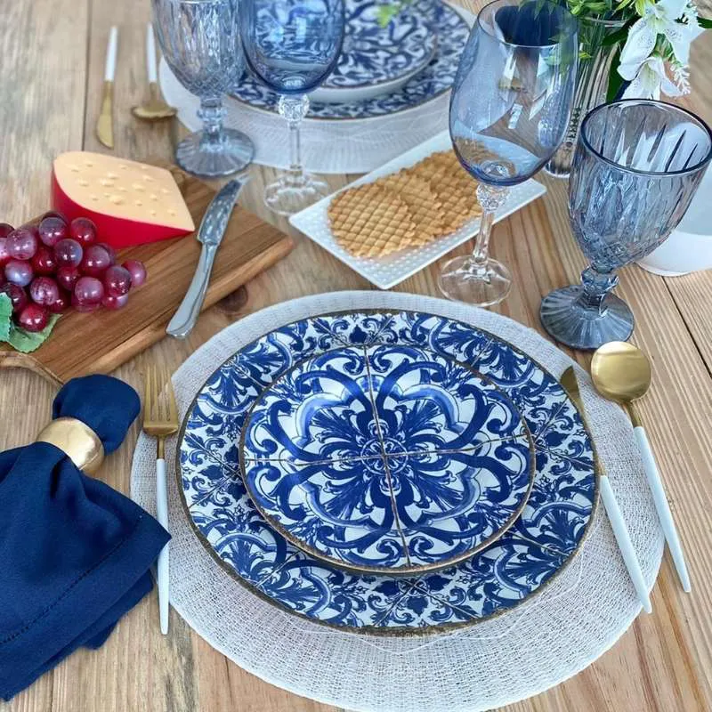 SET 6 PLATOS FONDO PLANO COIMBRA 28CM ¡WINTER SALE! - Imagen 5