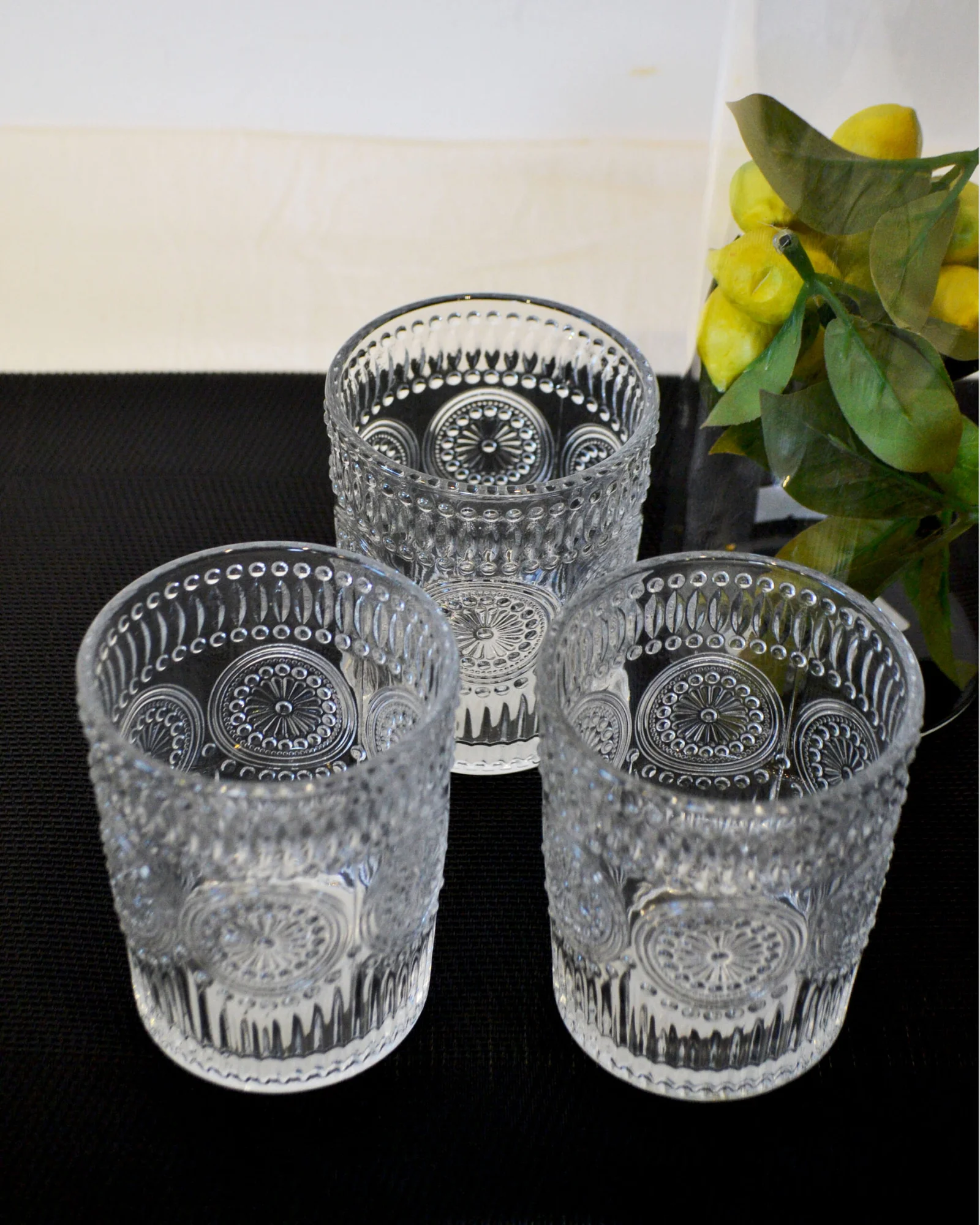 VASO BAJO HONEY TALLADO 300CC ¡OFERTA CYBER! - Imagen 2