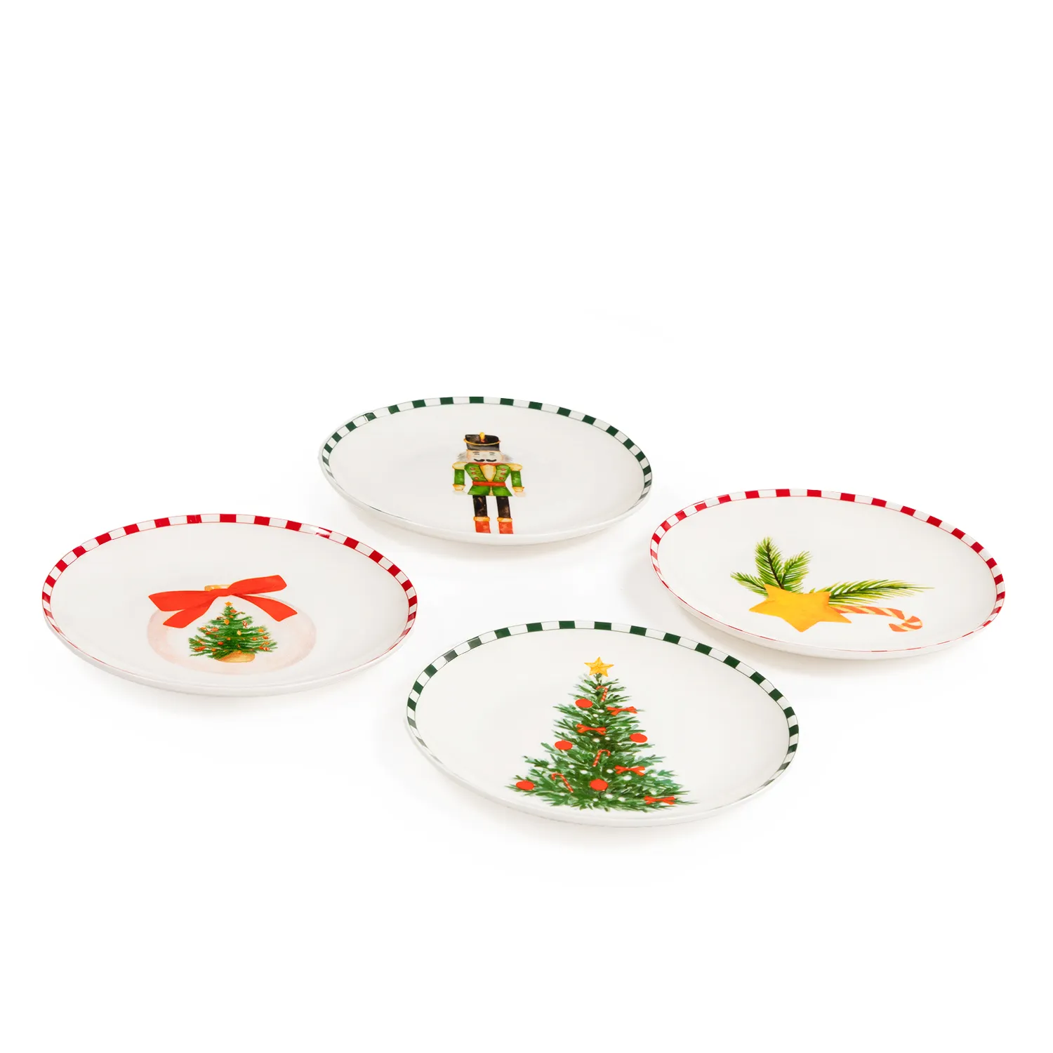 SET CON 4 PLATOS NAVIDAD - Imagen 2