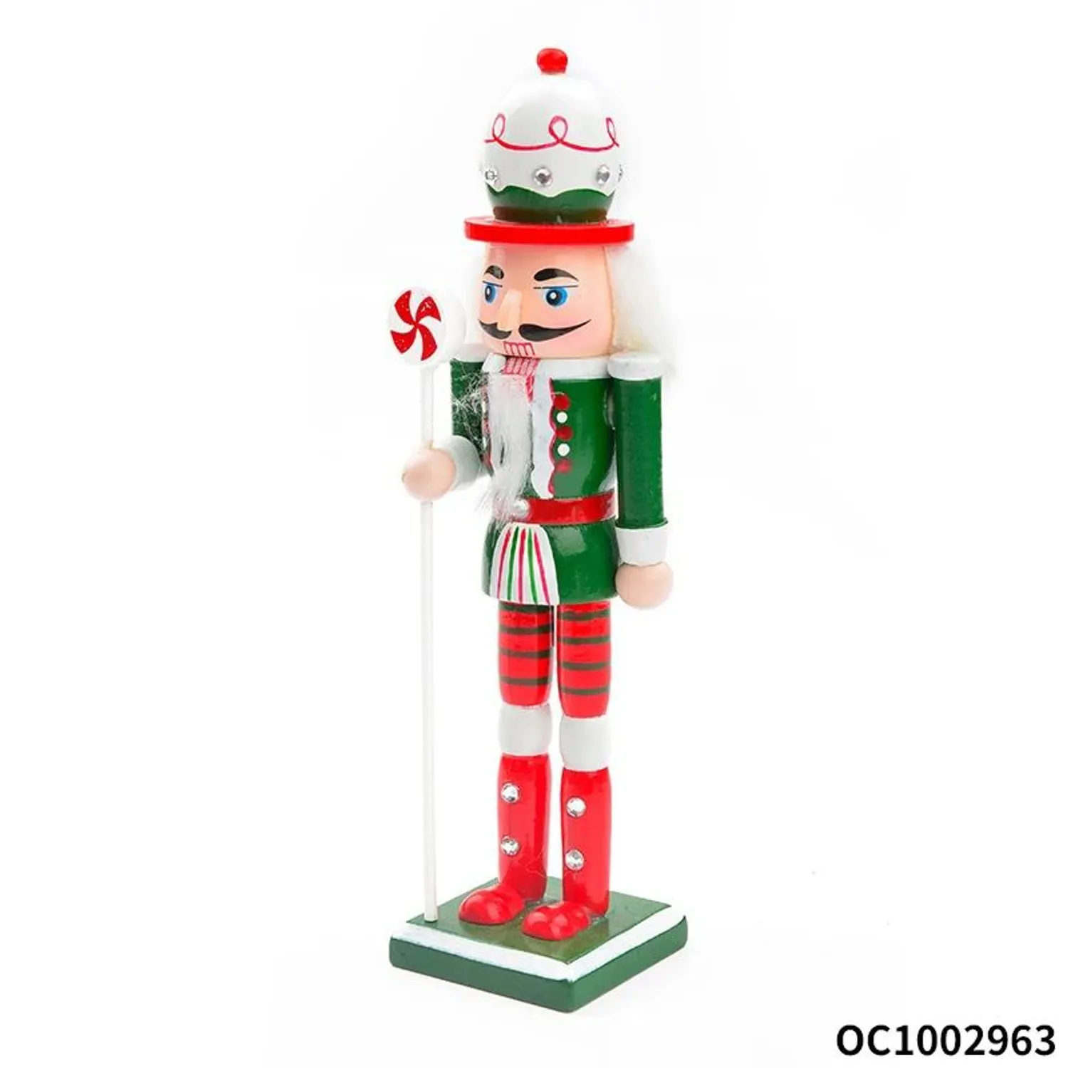 CASCANUECES SOLDADO 38CM ADORNO NAVIDEÑO - Imagen 2